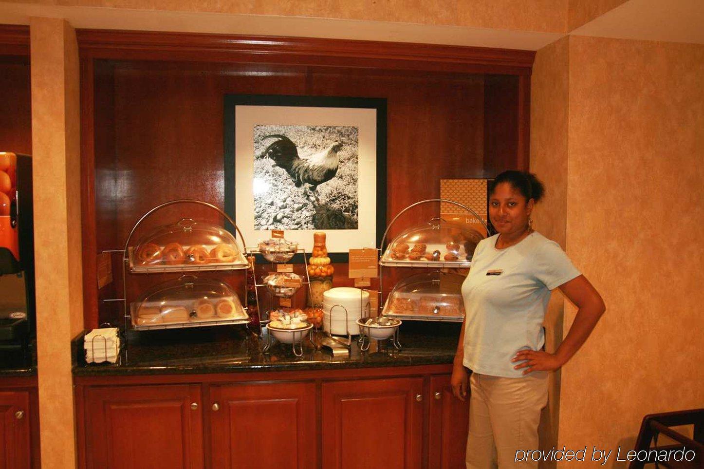Hampton Inn Куинси Ресторант снимка